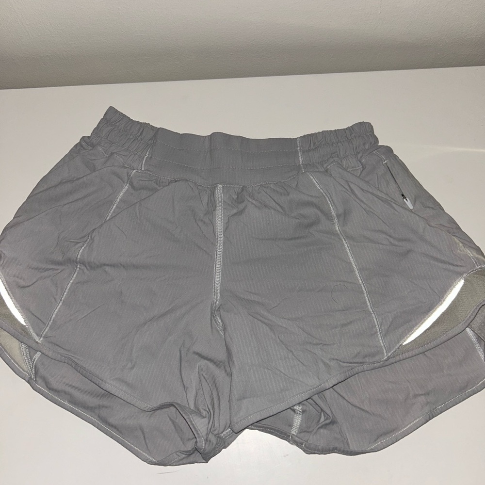 lululemon athletica Light Gray Women's Athletic Shorts
